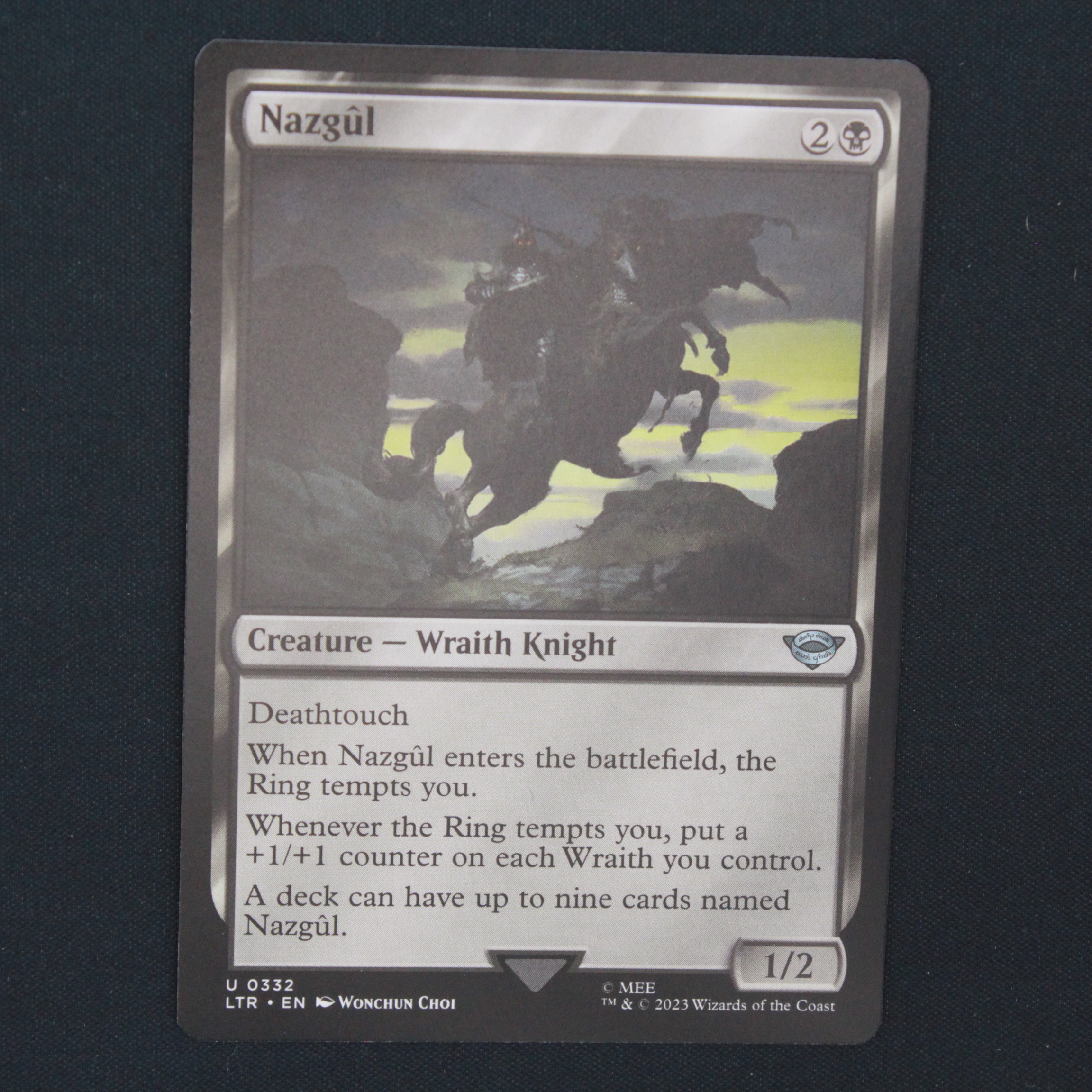 Nazgul MTG Lord of the Rings Uncommon 332 NM
